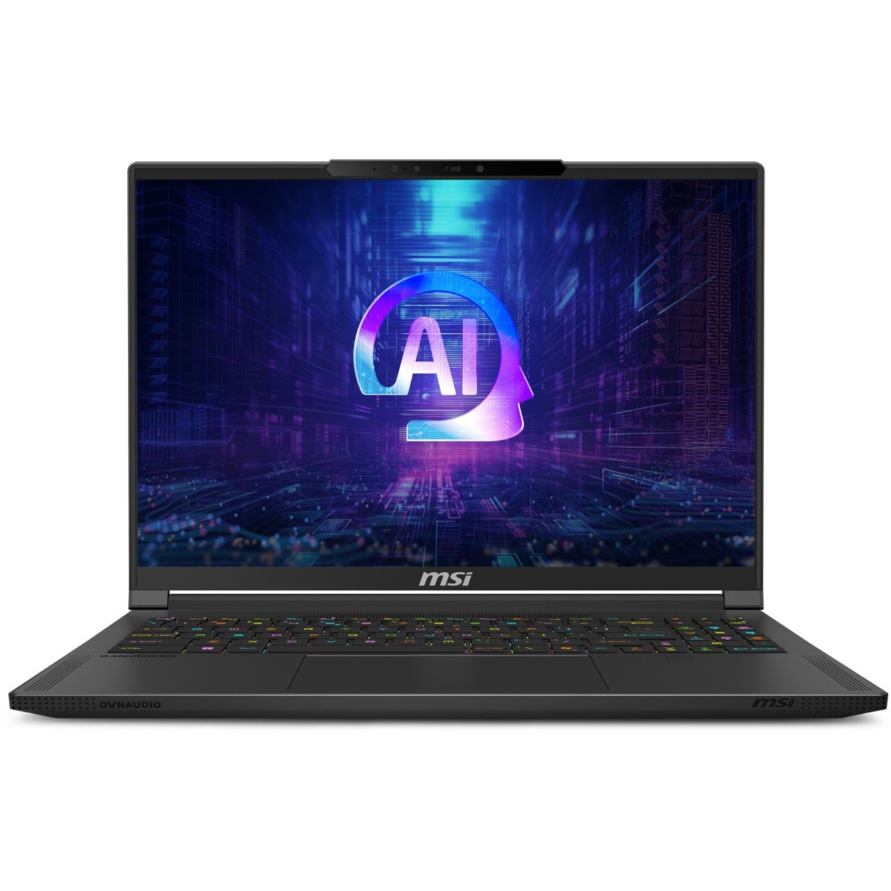 16" (40,64cm) MSI Stealth A16 AI+ A3XWIG-043 (schwarz, AMD Ryzen AI 9 HX 370, NVIDIA GeForce RTX 5080, 32 GB LPDDR5X, 2 TB (2 TB SSD), Window