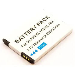 AGI 65619 - Akku - SIEMENS GIGASET SL780 - Schwarz - Lithium-Ion (Li-Ion) - 830 mAh, Telefon Zubehör