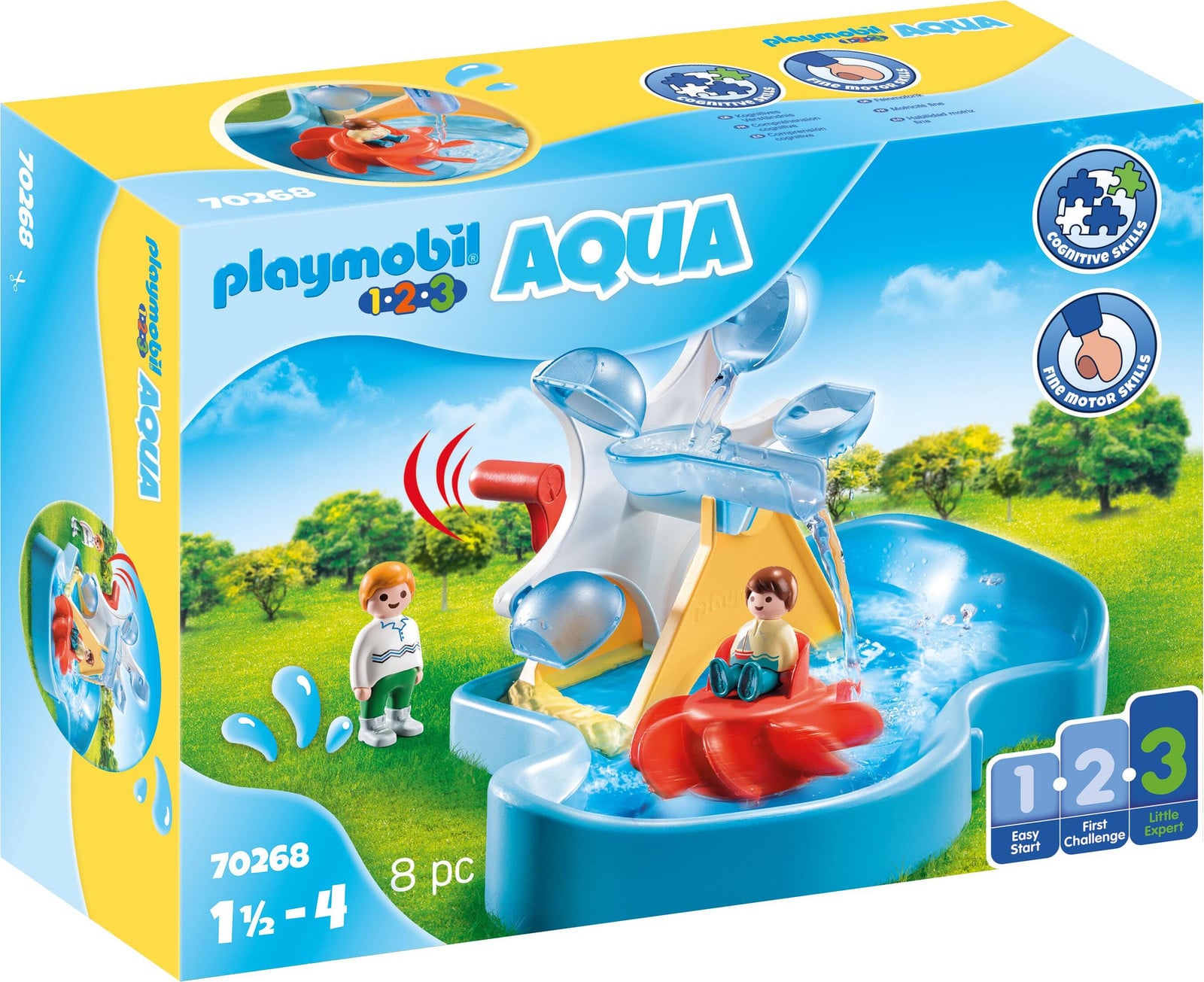Playmobil 1.2.3. 70268 Watermolen met draaimolen