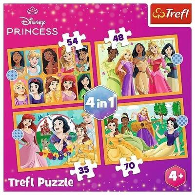 4 in 1 Puzzle - Disney Princess