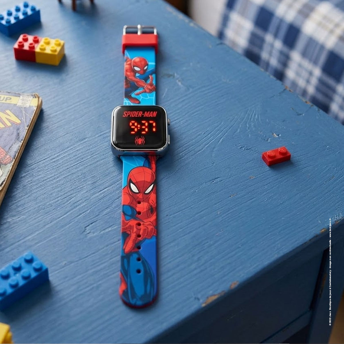 Montre LED Spiderman - Kids Euroswan