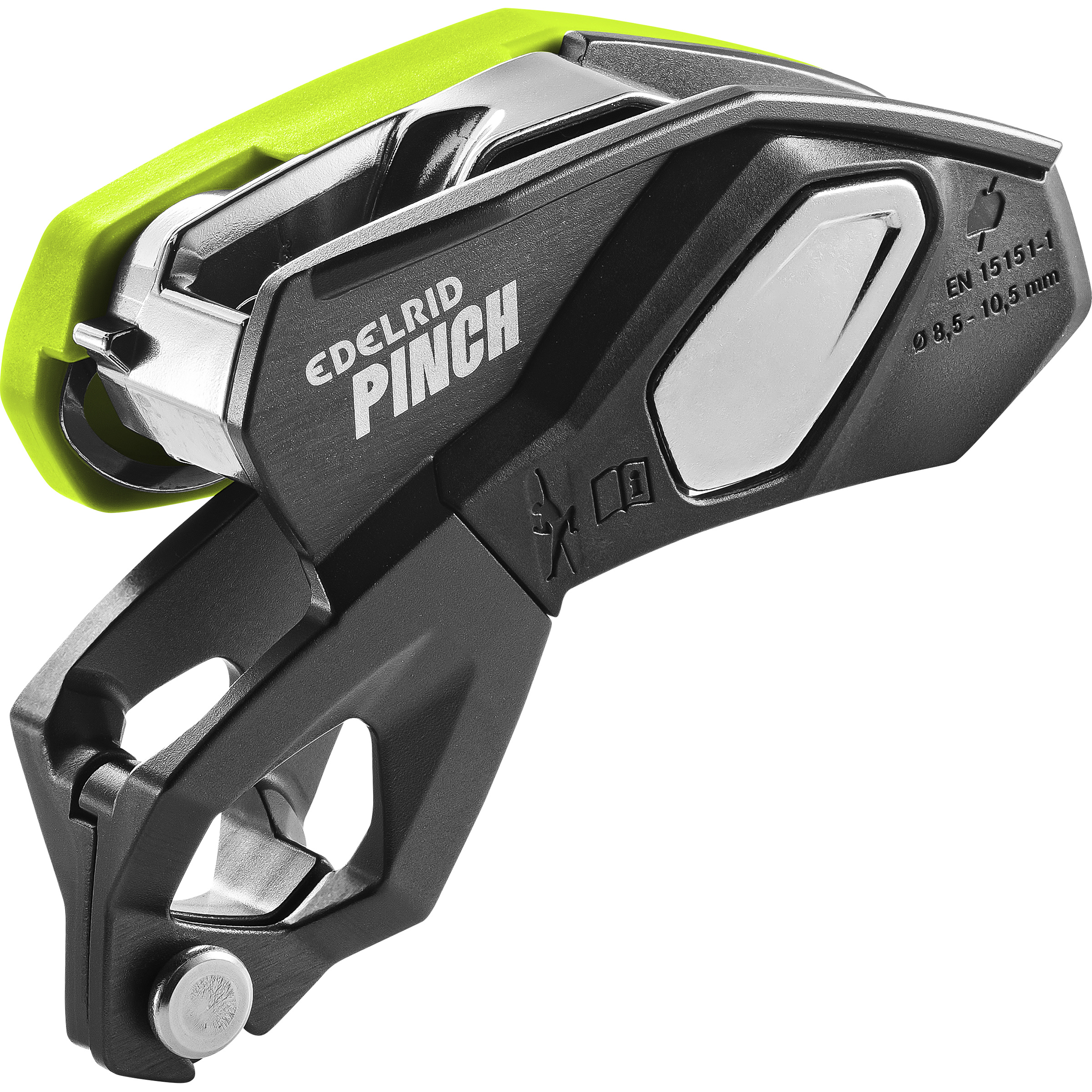 Edelrid Pinch Sicherungsgerät Sicherungsgeräte grau Sportklettern