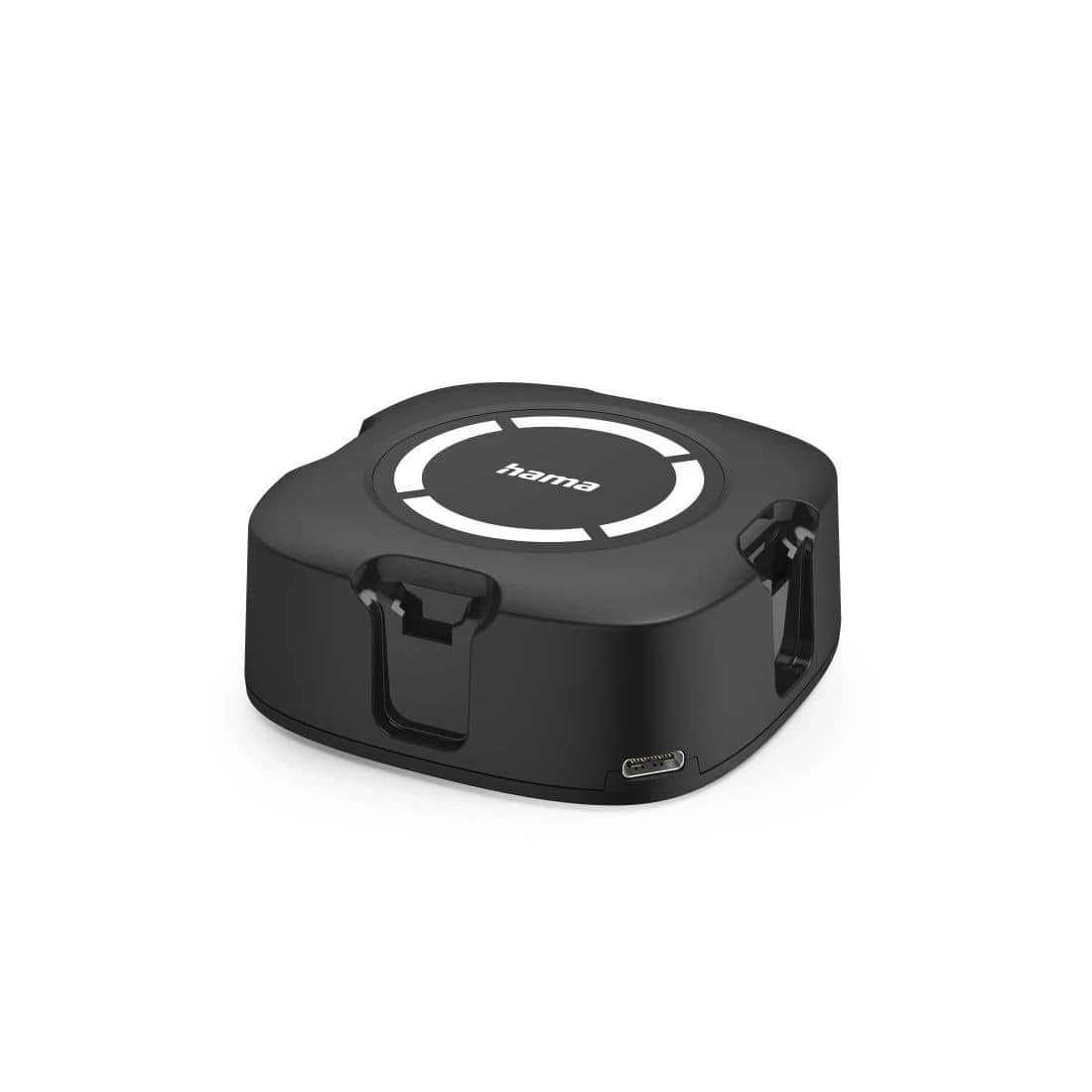 Hama Ladestation Nintendo Switch kabelgebunden 053686 Joy-Con 4-Way Charging Station (Schwarz) 00053686