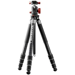 Freewell Real Multi-Tripod 5-in-1 (Carbon, Metall), Stativ, Schwarz