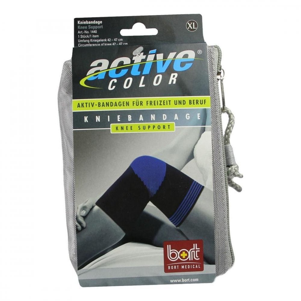 Bort GmbH Bort Activecolor Kniebandage x-large schwarz 04535732