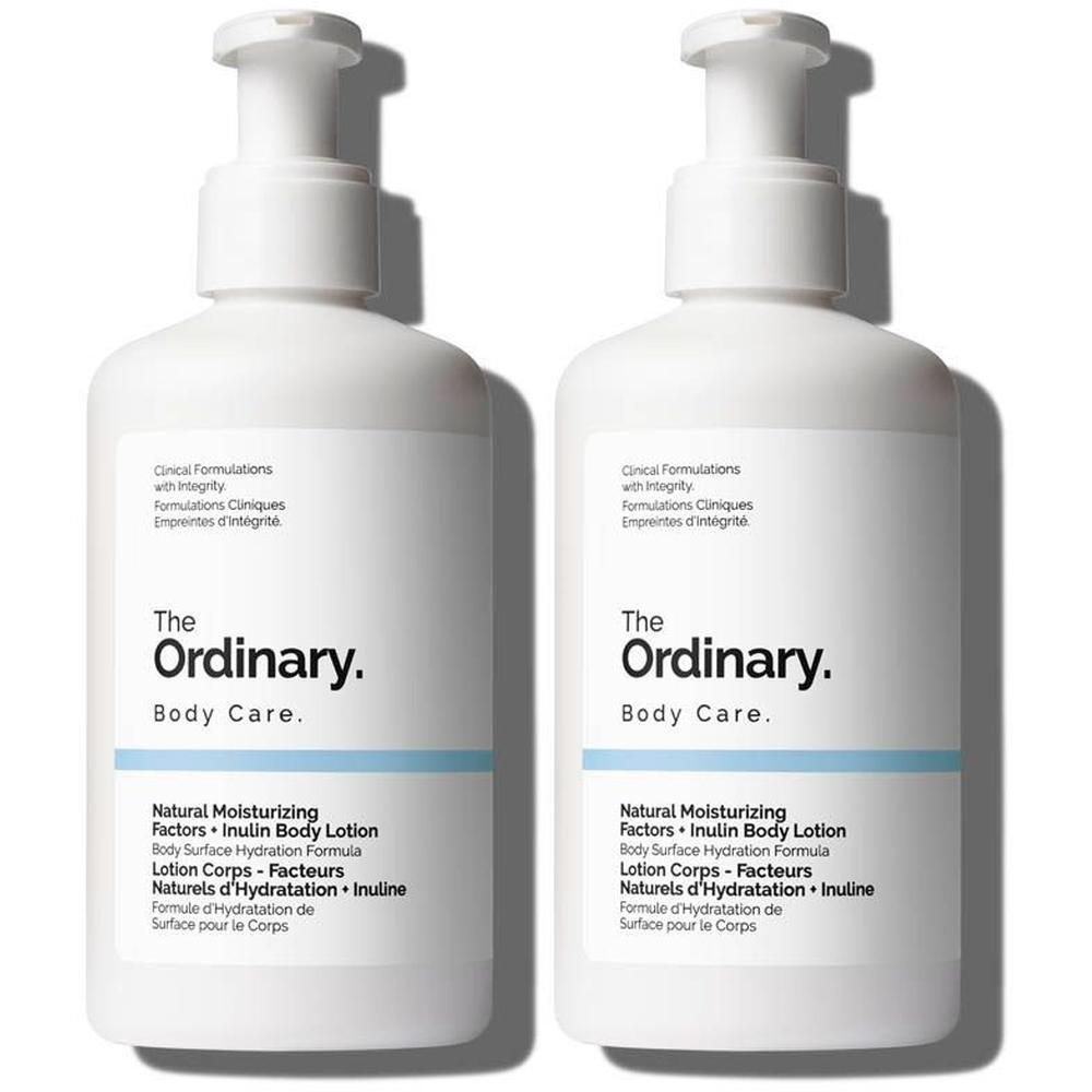 The Ordinary Natural Moisturizing Factors + Inulin Body Lotion x2 2x240 ml Festiger