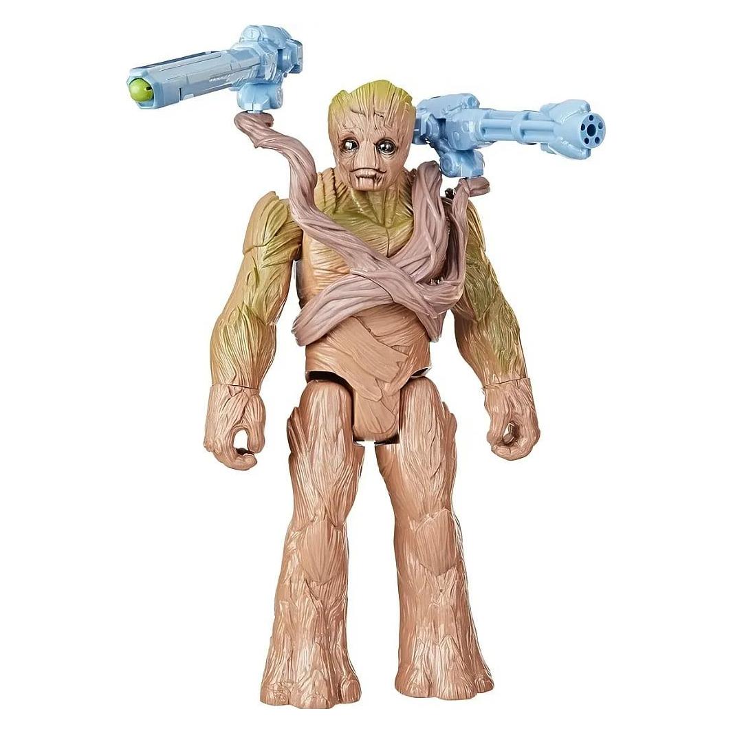 Hasbro Marvel Studios Guardians of the Galaxy Vol. 3 Titan Hero Serie Deluxe Blast 'N Battle Groot Action-F (F68735L2)