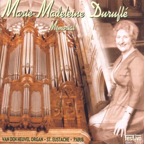 Marie-Madeleine Durufle - Orgel St.Eustache,Paris - Preis vom 13.10.2026 11:25:28 h