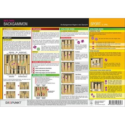 Backgammon, Zubehör von Schulze Media GmbH, Dreipunkt Verlag, 978-3-86448-060-7