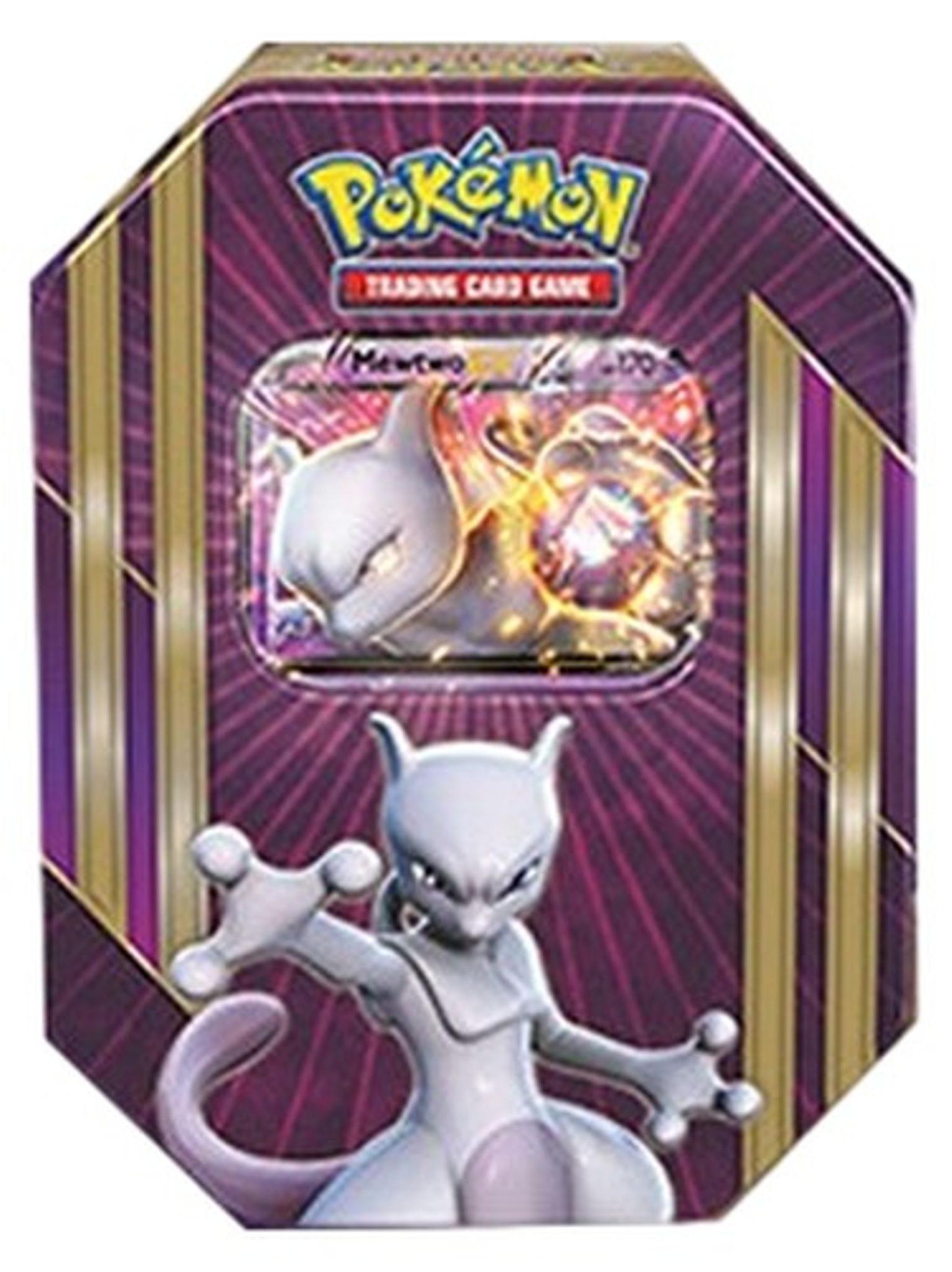 Pokemon Triple Power Tins: Mewtwo EX Tin