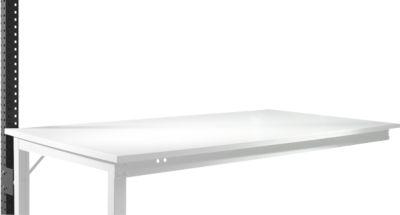 Aufbauportal, niedrig, Ansatztisch STANDARD Arbeitstisch/Werkbank UNIVERSAL/PROFI, anthrazit