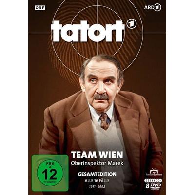 Tatort - Team Wien: Oberinspektor Marek - Gesamtedition: Alle 16 Fälle mit Fritz Eckhardt [8 DVDs], DVD