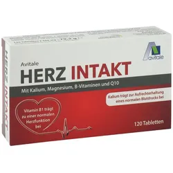 Herz Intakt mit Kalium+magnesium+b-Vitamine 120 ST