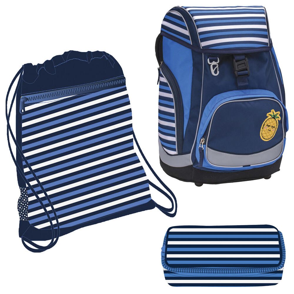 BELMIL® Schulranzen-Set Comfy Pack Lining, blau 40511-02