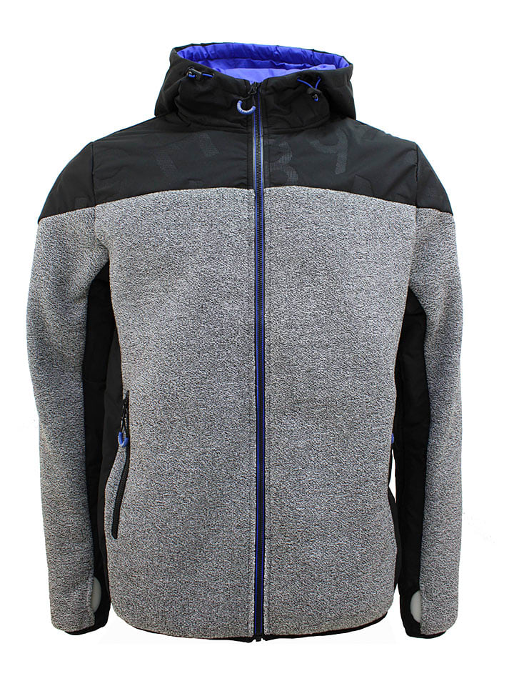 Degré Celsius Fleecejacke in Grau - L