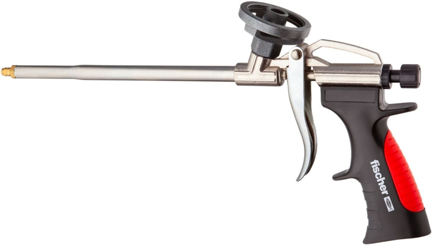 Fischer PUP M3 Schaumpistole   Schaumpistole aus Metall für die Verarbeitung von Bauschaum   Mit Dosiermechanismus und Reinigungsnadel   33208 (0441264)
