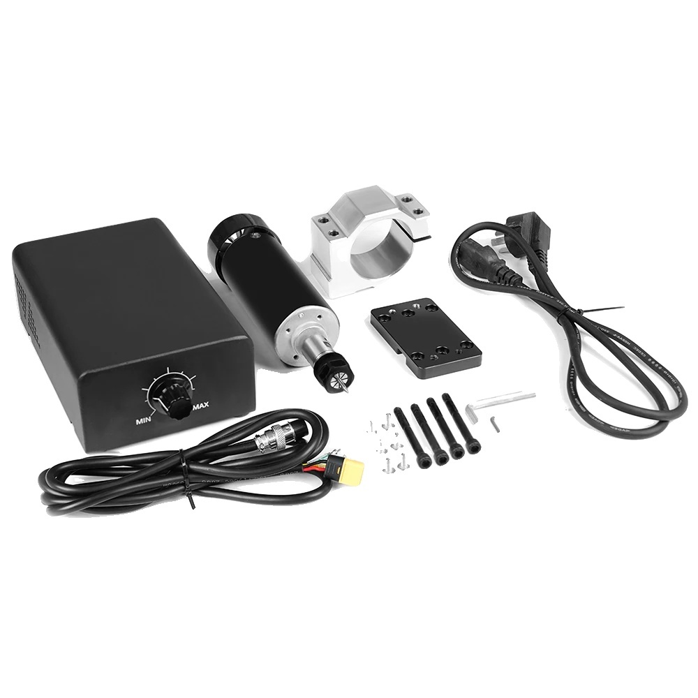 CNC Spindelmotor-Kit, 500W Leistung, 12000 U/min Geschwindigkeit, Motor-Kit/liliEU/li/ul/div