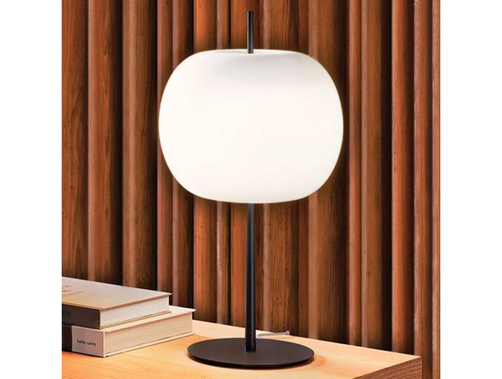 Kushi Lampe de Table XL Black - KDLN - Salon / séjour - Design - Verre - Boule