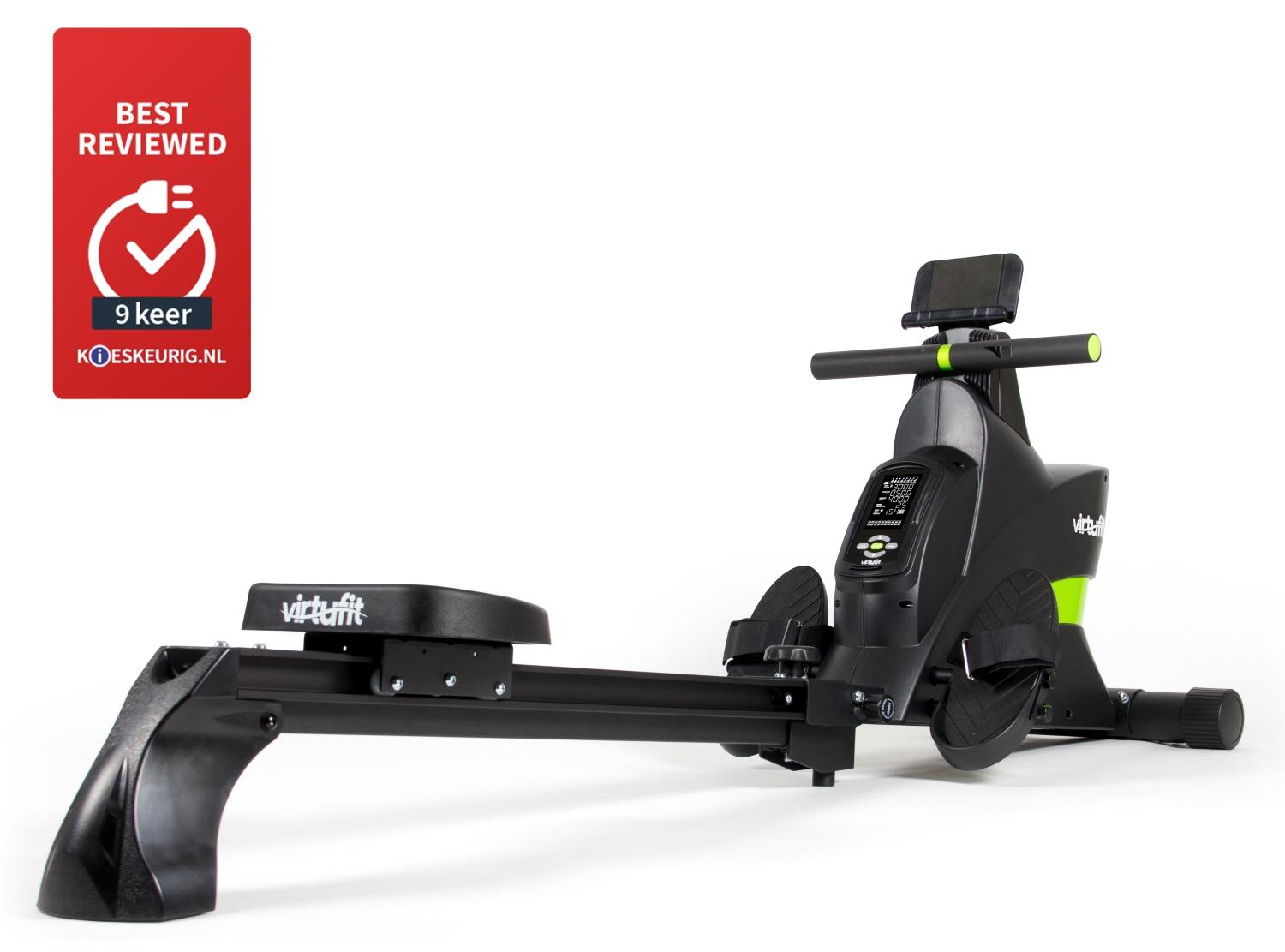 VirtuFit Ergometer Rudergerät Semi-Pro mit Bluetooth und Tablethalter