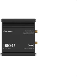 Teltonika TRB247 (NA) 4G LTE Cat 1, Router, Schwarz