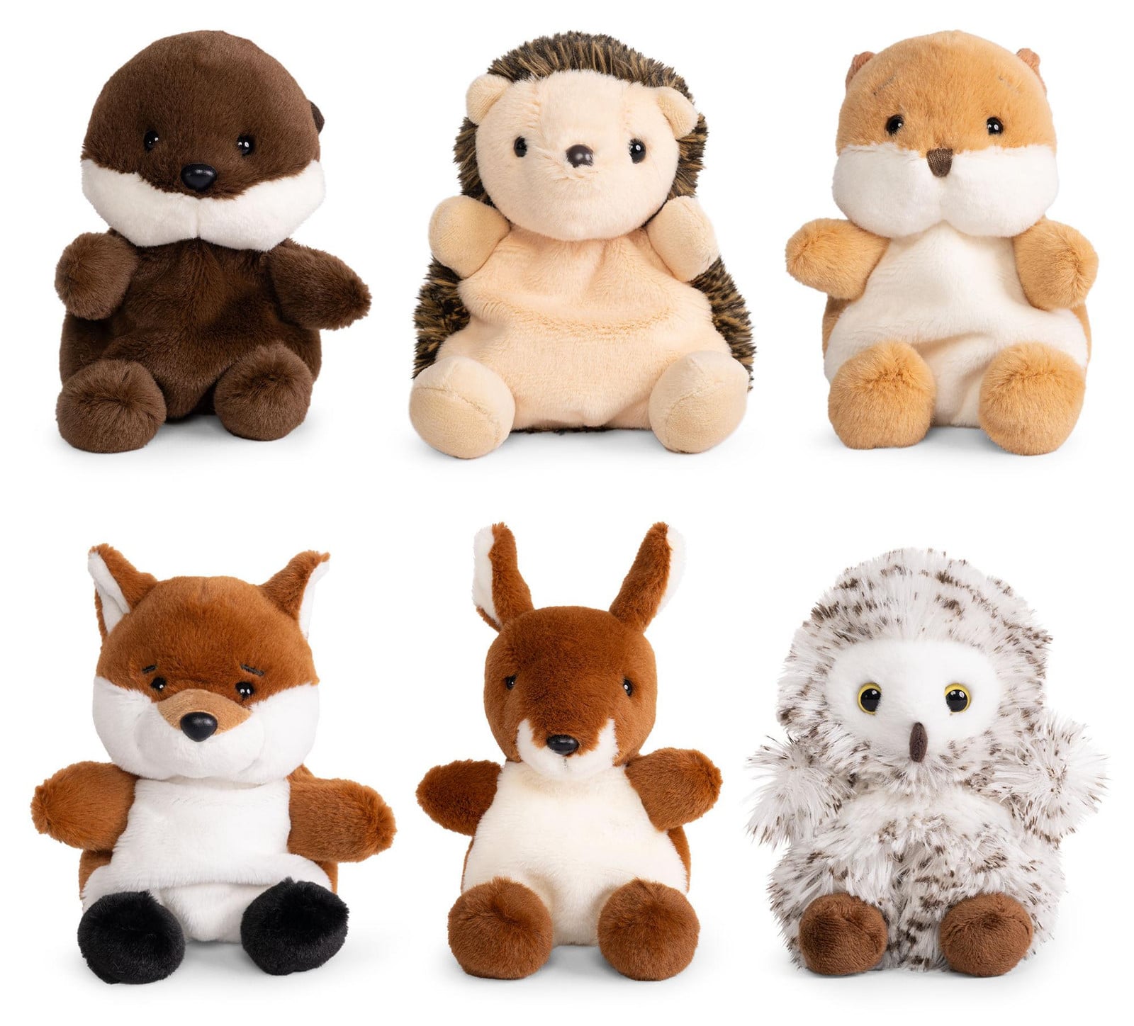 Living Nature LITTLE Snugglies Knuffel Bosdieren van Pluche
