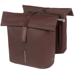 Basil City Double Pannier Bag Doppeltasche braun roasted brown MIK 2.0