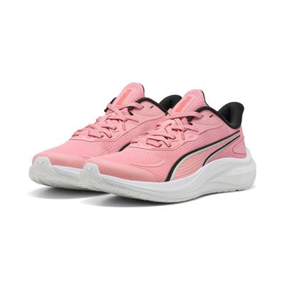 Laufschuh PUMA "SKYROCKET LITE 2 JR", Kinder, Gr. 37,5, Textil, pink (pinkscape, puma weiß), Schuhe Laufschuh, atmungsaktives Obermaterial aus Textil