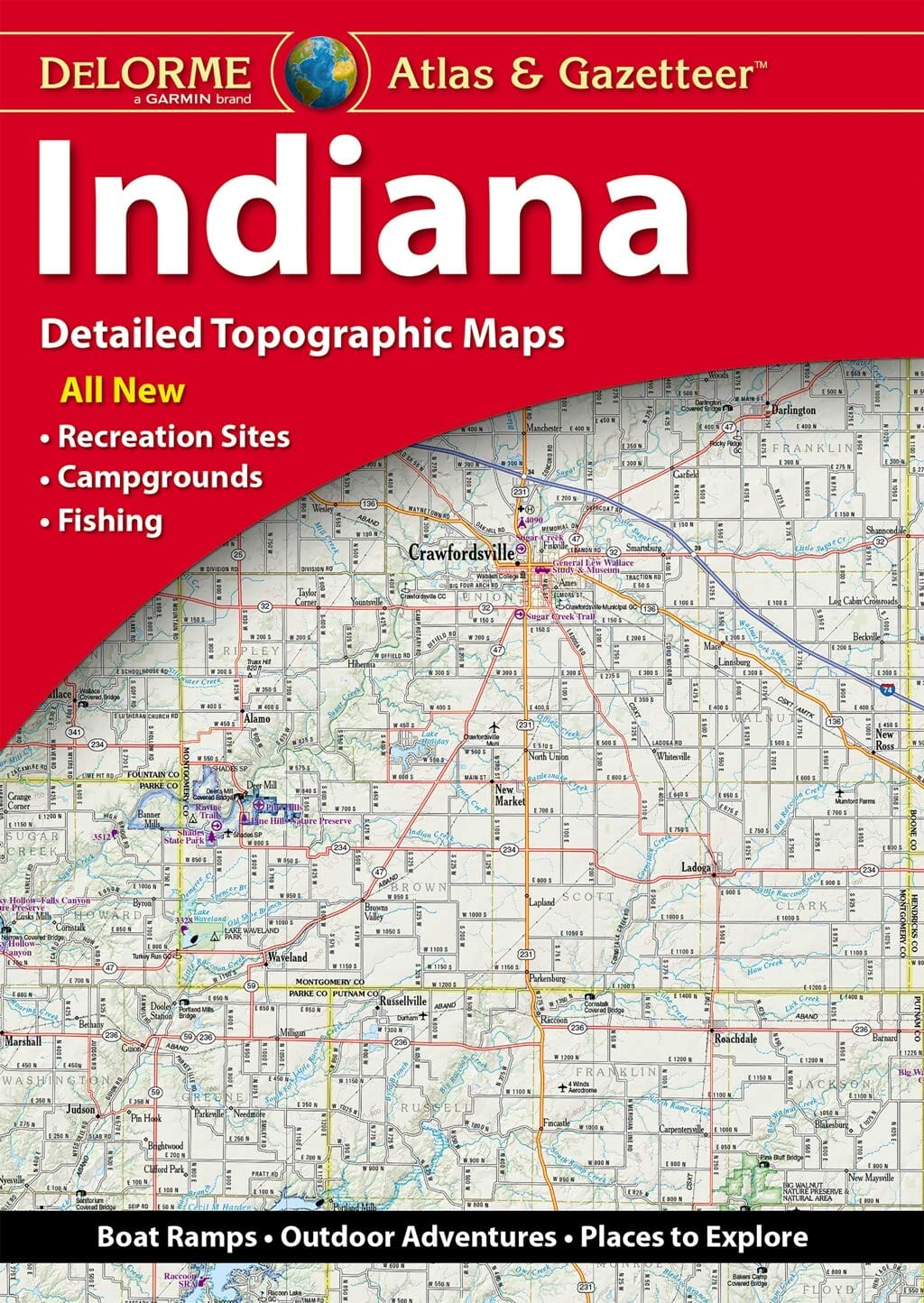 Indiana Atlas & Gazetteer   DeLorme