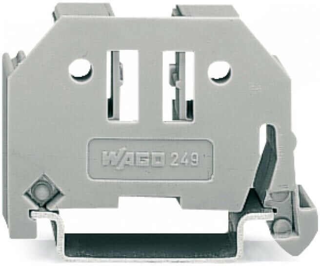 WAGO GmbH& Co. KG Agrafe finale 6 mm large gris 249-116 (0452730)