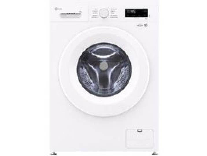 Lave-linge frontal - LG - F84B13WHS - 8 kg - 1400 Tours/min - Wi-Fi et anti-allergie