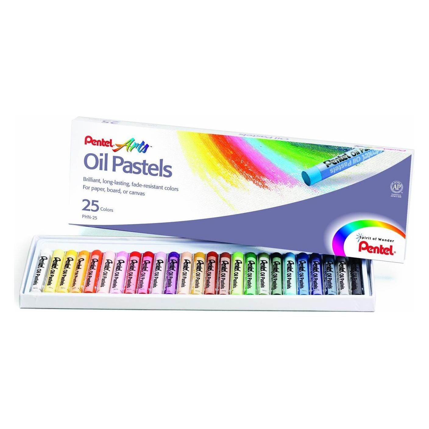 Pentel Ölpastellkreide PHN4 (25x) (PHN4-25)