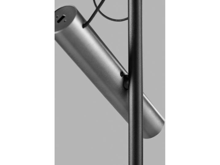 Spirit F1 Stehleuchte Dim. Titanium/Schwarz - LIGHT-POINT - Wohnzimmer - Aluminium