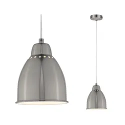 Paulmann 79765 Neordic Pendelleuchte Hilla E27 max. 40W Eisen gebürstet dimmbar Metall
