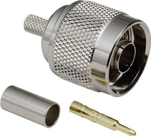 BKL Electronic 0404066 0404066 N-Steckverbinder Stecker, gerade 50 Ω 1 St.