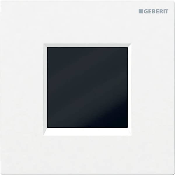 commande Geberit Typ 30 116037KJ1 infrarouge / batterie, blanc / chromé brillant