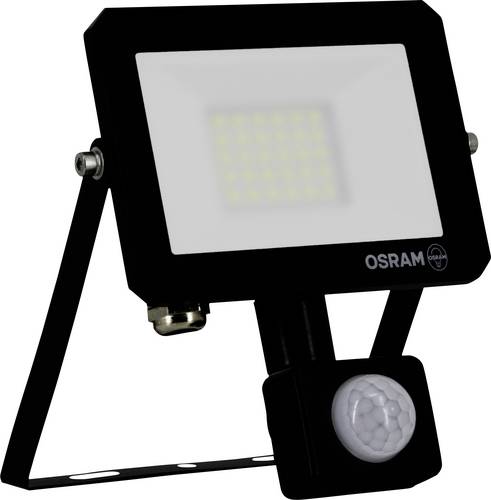 OSRAM HOMELIGHTING FLOODLIGHT LUX SENSOR 20W 840 BLACK 4099854489587 LED-Flutlichtstrahler 20.00W Leuchtfarben: Kaltweiß