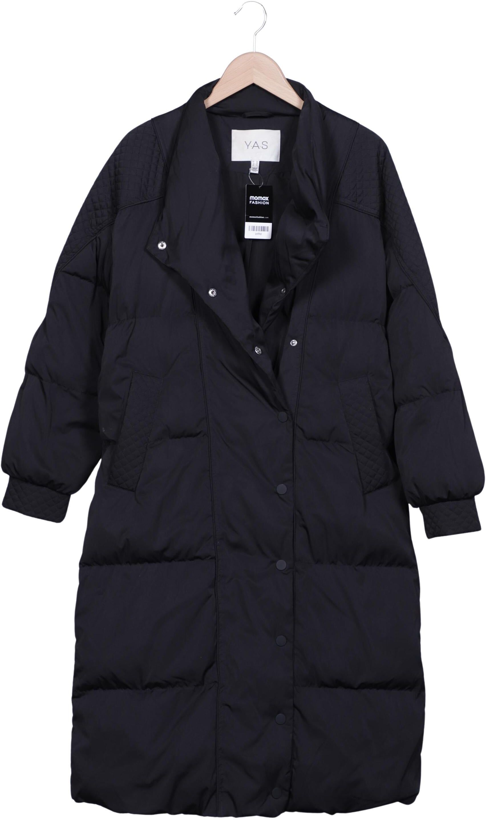 YAS Damen Mantel, Schwarz, Gr. XS, Daunen / Synthetik - Second Hand