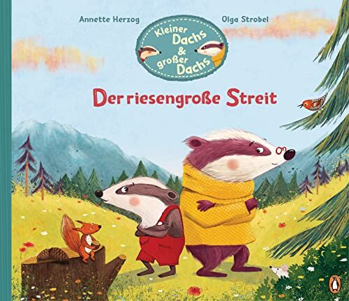 Annette Herzog - Kleiner Dachs & großer Dachs - Der riesengroße Streit: Ein Bilderbuch übers Streiten und Sich-Versöhnen - Preis vom 09.10.2026 07:28:09 h