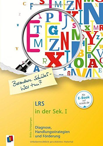 Britta Schipperges - LRS in der Sek. : Diagnose, Handlungsstrategien und Förderung - Preis vom 10.10.2026 11:48:34 h