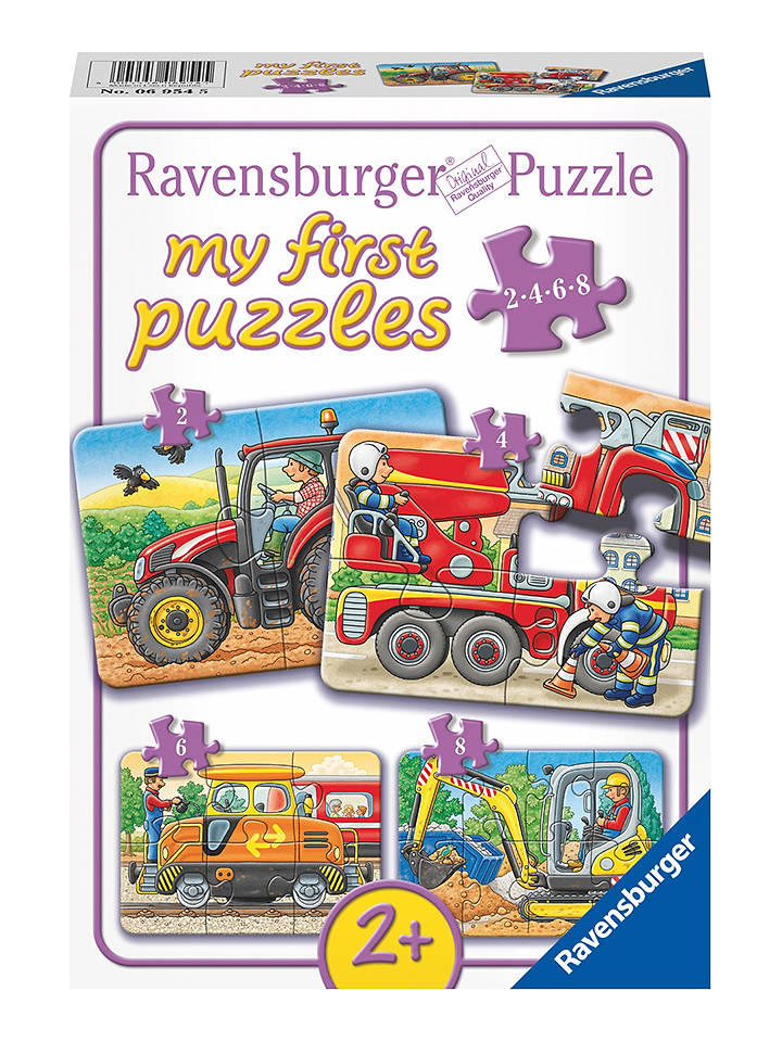 Ravensburger 20tlg. Puzzle "Bei der Arbeit" - ab 2 Jahren - onesize