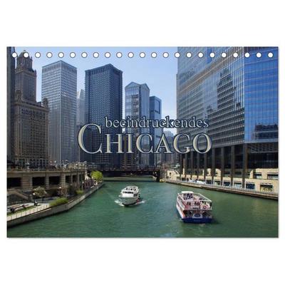 beeindruckendes Chicago (Tischkalender 2027 DIN A5 quer), CALVENDO Monatskalender