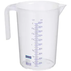 hünersdorff Messbecher transparent 2 Liter