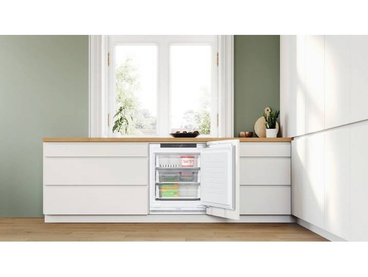 BOSCH Einbaugefrierschrank Serie 6 GUN21ADE0, 82 cm hoch, 59,8 cm breit, No Frost: nie wieder Abtauen