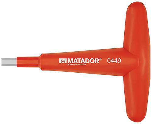 Matador Schraubwerkzeuge T-Griff, VDE Winkelschraubendreher 6mm