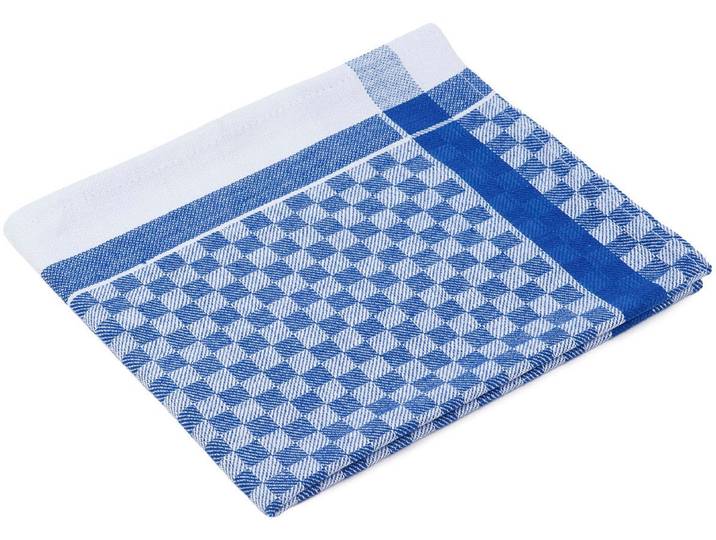 Geschirrtuch GÖZZE Allzweck-Grubenhandtücher, Des. 60305 , blau, B:50cm L:100cm, 100% Baumwolle, Geschirrtücher, Geschirrtuch, kariert, 50x100 cm
