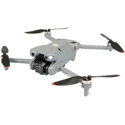 Amewi AMXFlight X5CPro Brushless-Drohne mit Kamera inkl. 2 Akkus & LCD Fernsteuerung RTF (30 min, 183 g), Drohne, Grau