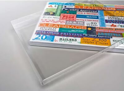 ClearBags "Crystal Clear Boxes® 8 5/8"" x 5/8"" x 11 1/8"" 25 pack"