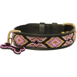 Kampuni Hundehalsbånd Ombima Pink x-large, 71x3,8 cm (Hund), Halsband + Leine