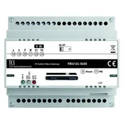 TCS FBI6124-0400 IP-Gateway ADVANCED 2.0 für bis zu 90 Rufziele im IP-Netzwerk FBI61240400
