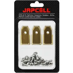 Japcell, Zubehör Gartenmaschinen, Ersatzmesser (Mähroboter)